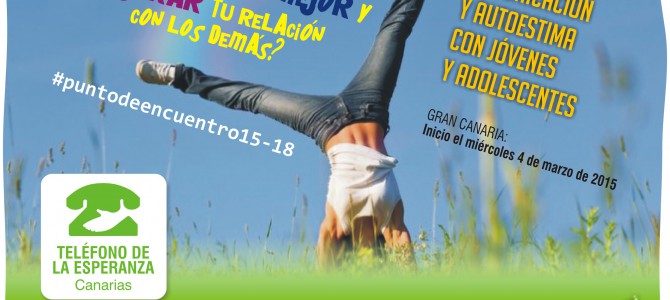 MATRÍCULA CERRADA – Gran Canaria – #puntodeencuentro15-18