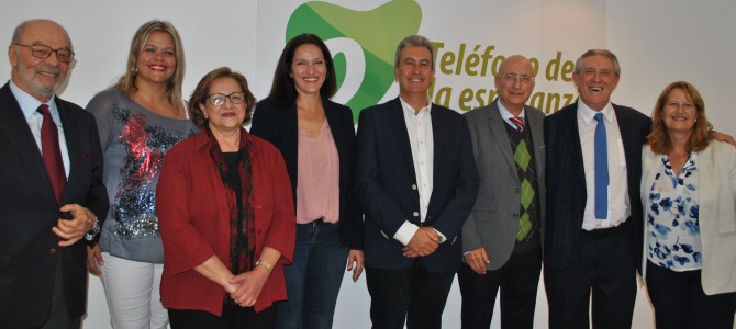 EL PRESIDENTE DE LA ASOCIACIÓN INTERNACIONAL DEL TELÉFONO DE LA ESPERANZA INAUGURA LA NUEVA SEDE DE TENERIFE