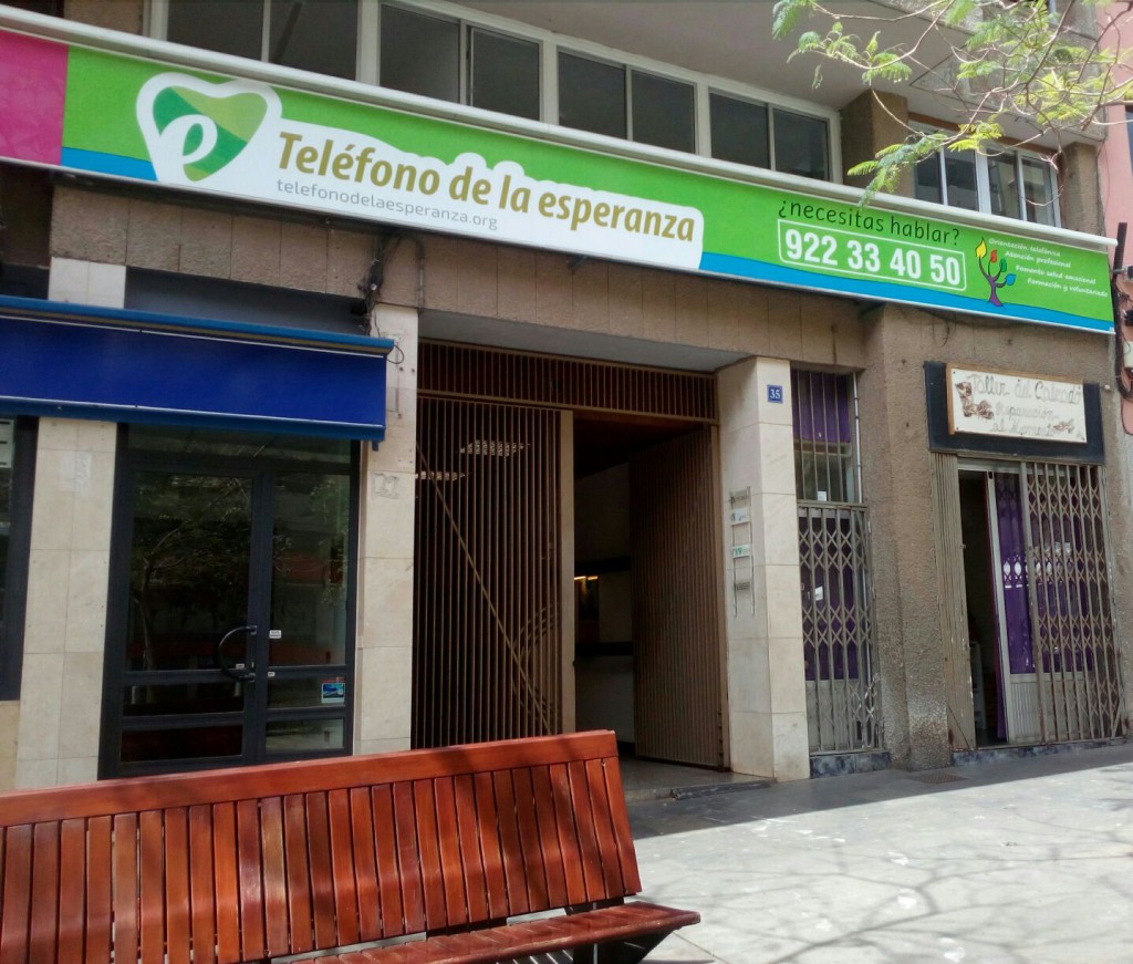 Sede del Teléfono de la Esperanza de Canarias en Tenerife