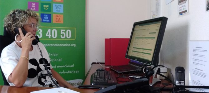 Cabildo de Gran Canaria cofinancia el proyecto “Servicio de Orientación y Promoción de la Inclusión Social” de Teléfono de la Esperanza